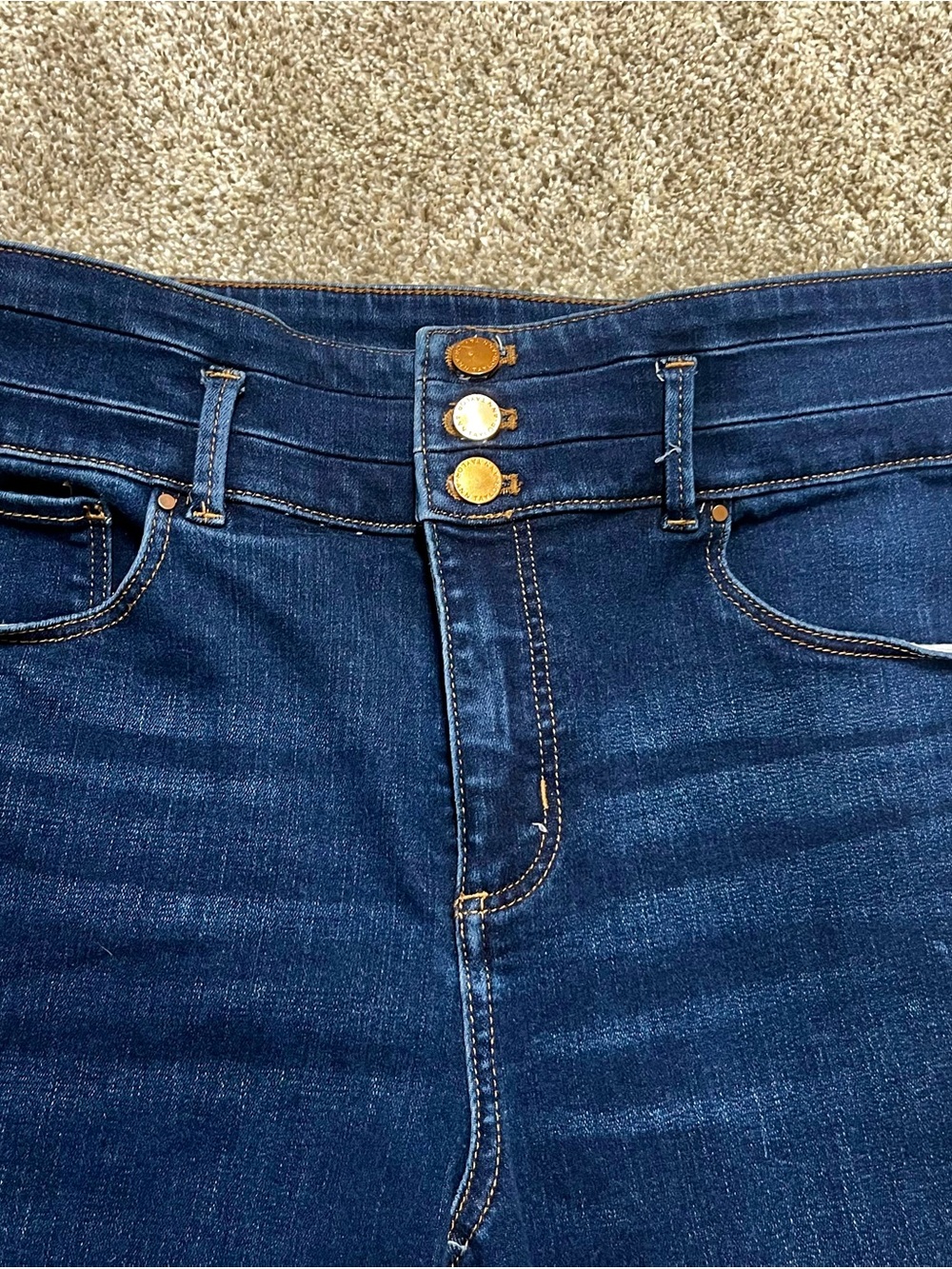 High-Rise 12 Tall- Skinny Jeans - Dark wash - Picture 2 of 4